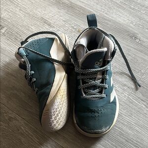 adidas Kids Sneakers in Dark Teal and Cream